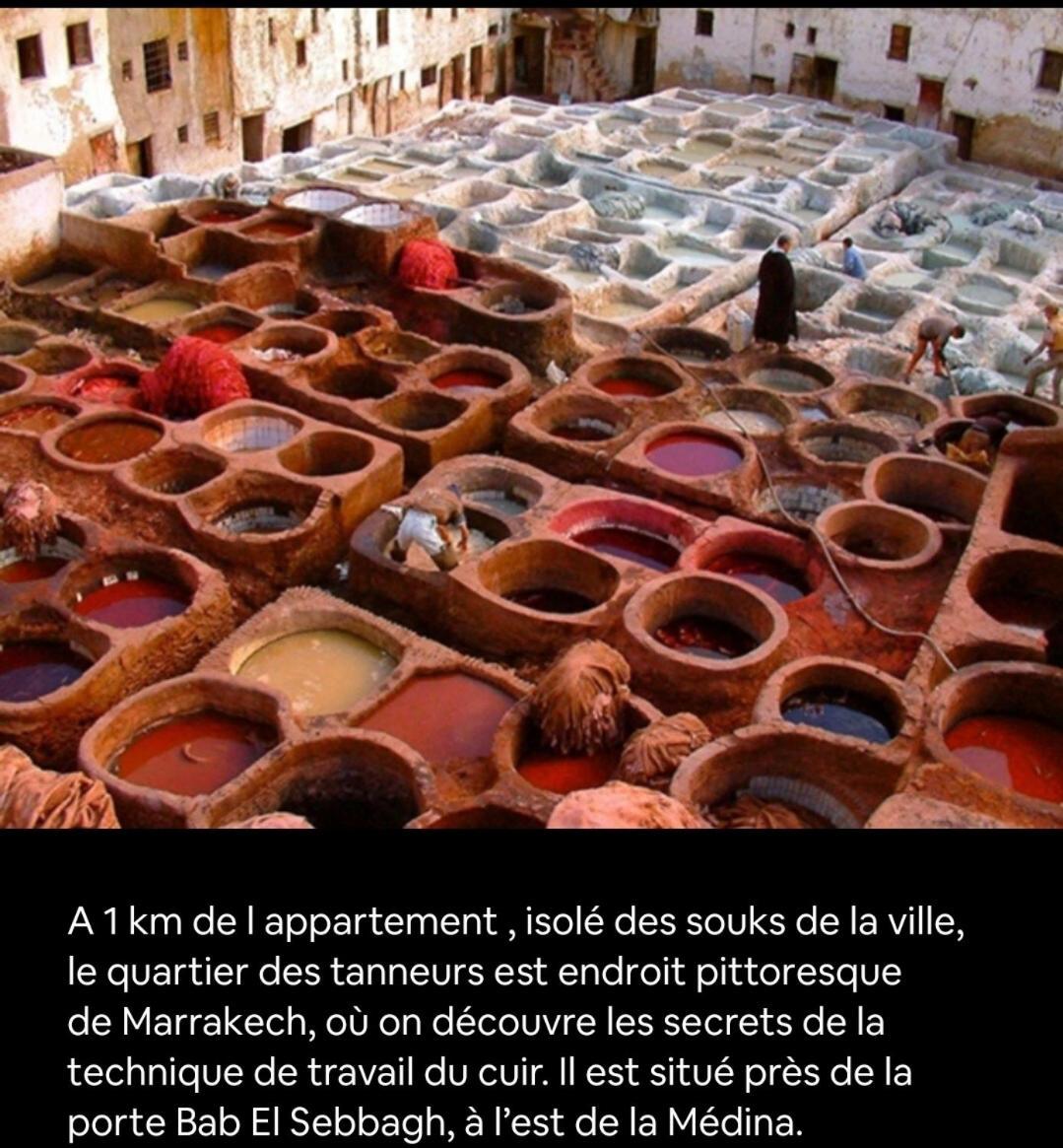 Flat Apartment Marrakesh Luaran gambar
